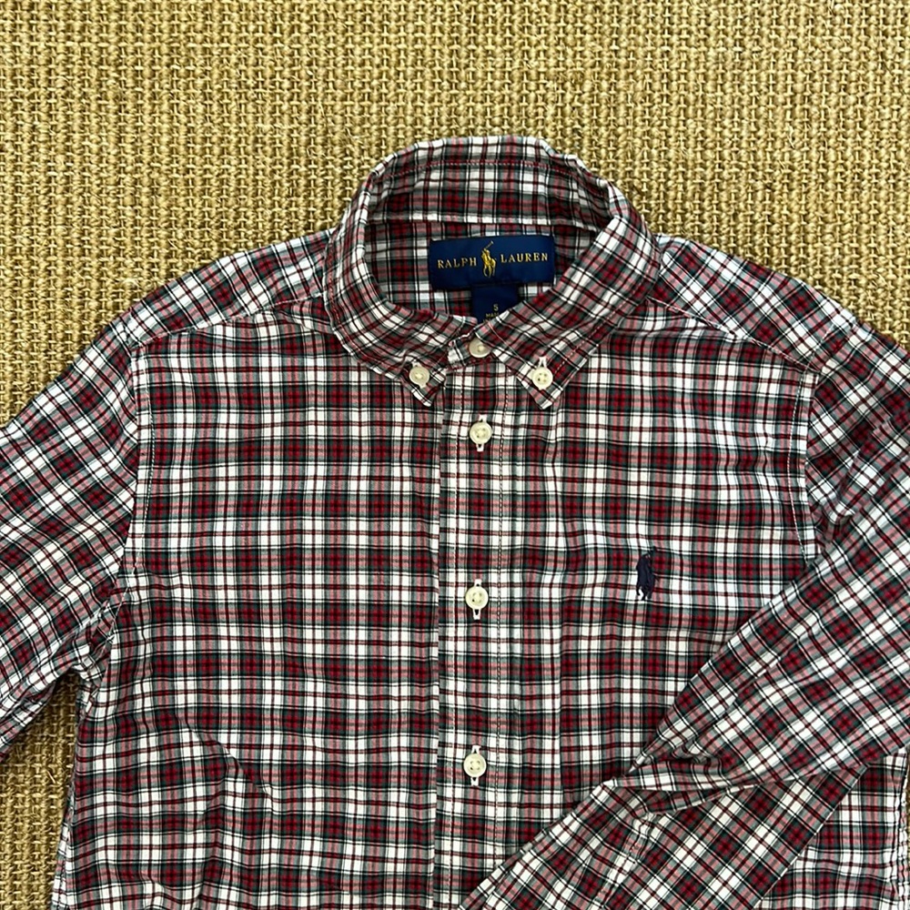 Ralph Lauren Holiday Plaid Poplin Shirt
